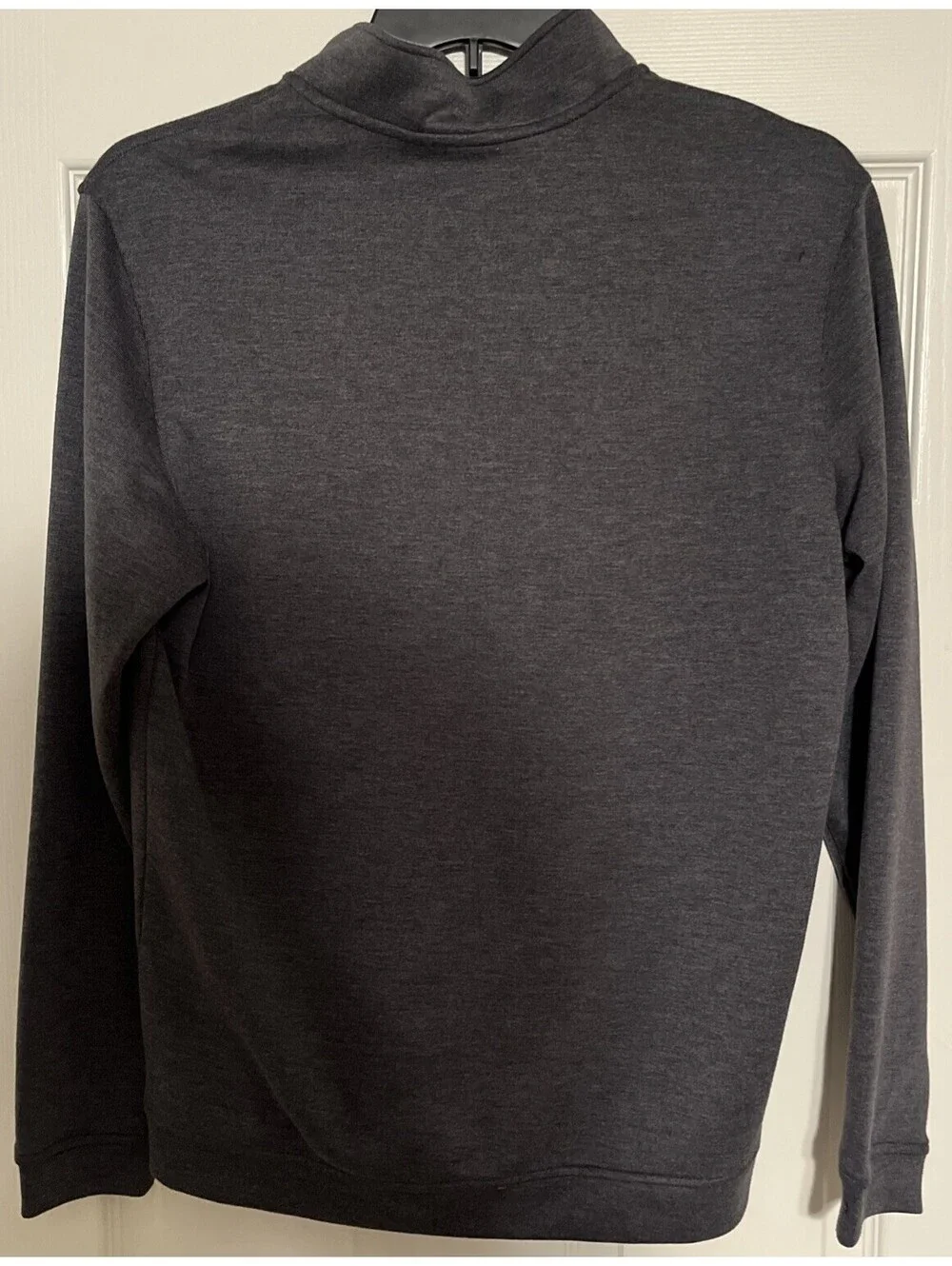 Adidas Golf Men’s Quarter-Zip Pullover Gray Size Medium Performance Very Clean
